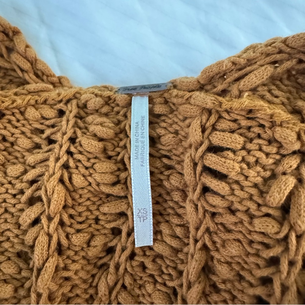 Free People Beach Comber V-Neck Sweater - Picture 7 of 7